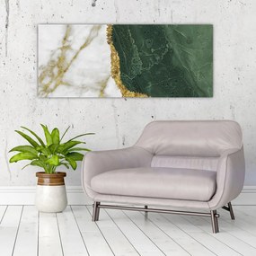 Tablou - Marmură verde N⁰3 (120x50 cm)