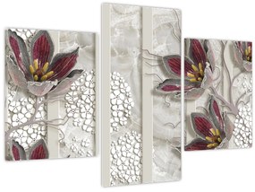 Tablou - Flori decorative (90x60 cm)