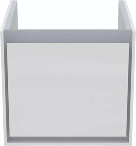 Dulap suspendat pentru lavoar alb Ideal Standard Connect Air Cube 43.5 cm E0842KN