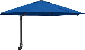 vidaXL Parasol de Grădină Albastru azur 248 x 248 x 148 cm