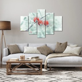 Tablou cu măcieșe înghețate (150x105 cm)