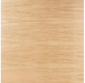 PROMOTIE Masa de bucatarie neagra cu blat decor stejar PURO 70x70 II. calitate