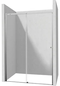 Usa sticla dus culisanta 170x200 cm profil crom Deante Kerria Plus 1700x2000 mm, Crom lucios