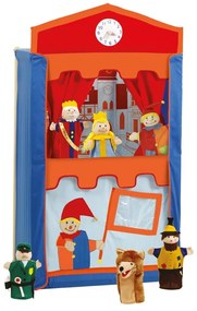 Teatru de păpuși de jucărie pentru copii Kasper – Roba