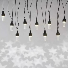 Instalație luminoasă LED de exterior pentru Crăciun 10xLED/9,5 m IP44 alb rece