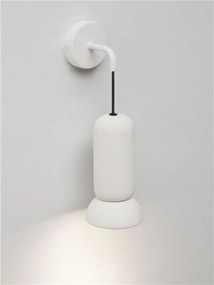 Aplica de perete design minimalist PARLO alba