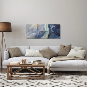 Tablou - Abstracție cu cerneală cu alcool (120x50 cm)