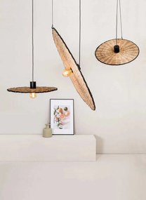 Lustra / Pendul suspendat design natural din ratan COSTAS 100cm