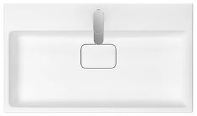 Lavoar pentru mobilier Cersanit, Virgo, 80 cm, alb