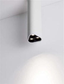 Plafoniera LED tip spot ETHO alb/negru/20cm