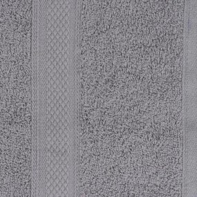 Prosop CLARYSSE ELEGANCE 70x140 cm gri, 100% bumbac