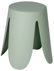 Scaun verde salvie stivuibil din plastic Comiso – Wenko
