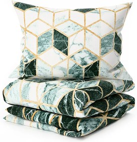 Lenjerie de pat din microfibra ATHENA verde Dimensiune lenjerie de pat: 70 x 90 cm | 140 x 220 cm