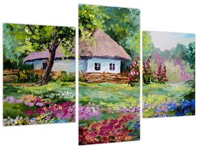 Tablou - Cabană (90x60 cm)