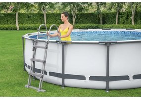 Bestway 56418 Piscină supraterană Steel Pro MAX ,366 x 100 cm, cu filtrare și trepte