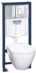 GROHE 39186000 - Set de instalație SOLIDO pentru perete, 1,13 m, alb