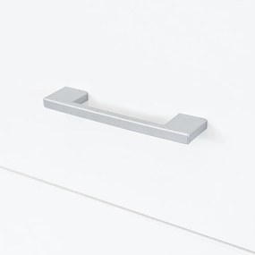 Dulap Miami 80x205 cm alb-alb