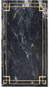 Covor gri închis lavabil 180x120 cm - Vitaus
