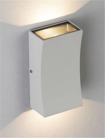 Mini Aplica iluminat exterior ambiental BOXY alb