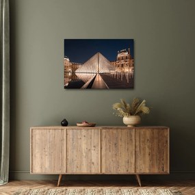 Tablou - Louvre noaptea (70x50 cm)