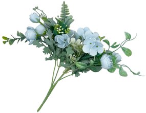 Flori bleu artificiale ABIGAIL, 25cm