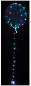 Colorat Balon LED luminos, transparent