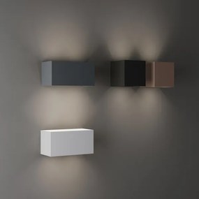 Ideal Lux - Aplica de perete pentru exterior ATOM LED/12W/230V CRI 90 IP54 maro