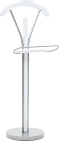 vidaXL Cuier pentru costum, 45 x 35 x 107 cm, alb