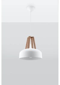 Lustră Sollux Olla, alb