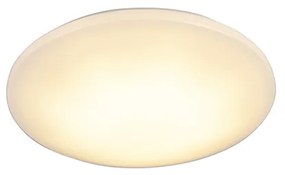 Plafoniera moderna alba cu LED inclus 15W IP44 - Tiho