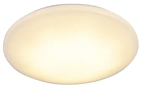 Plafoniera moderna alba cu LED inclus 15W IP44 - Tiho