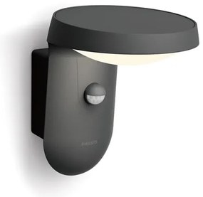 Philips TYLA LED 9W 230V 4000K IP44 Aplica de perete exterior cu senzor