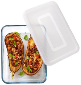 Pyrex Set de 4 recipiente din sticlă, 1,5 l