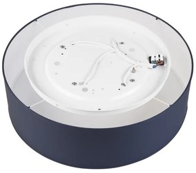 Plafonieră SIRJA PASTEL DOUBLE 4xE27/15W/230V d. 45 cm albastru închis