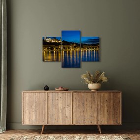 Tablou orașului nocturn (90x60 cm)