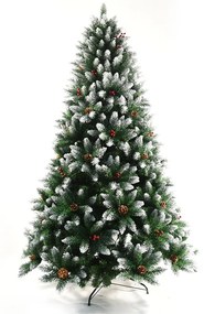 Natura DF-210 Brad artificial verde 210 cm cu suport metalic