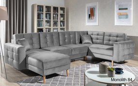 Colțar lemn masiv Formă U Extensibil Haga 320x202cm Personalizabil - Sawana 05