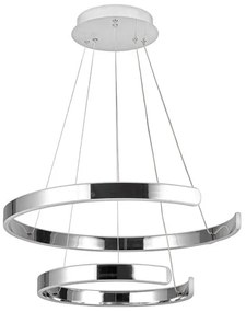 Lustră LED dimabilă pe cablu LED/120W/230V 3000-6500K + telecomandă