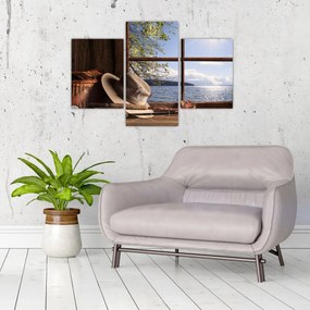 Tablou - Echipament de pescuit (90x60 cm)