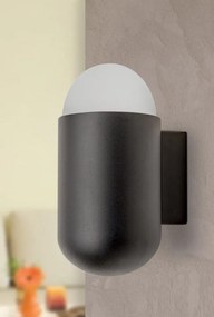Aplica LED de perete exterior moderna IP44 Nana antracit