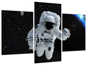 Tablou - Astronaut în Cosmos (90x60 cm)
