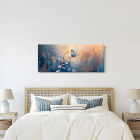 Tablou - Pajiște cu Fluture (120x50 cm)