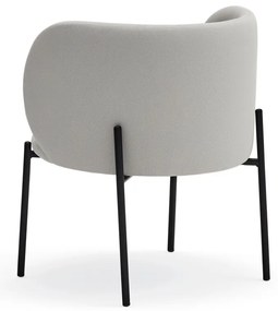 Fotoliu Teulat Mogi, gri deschis