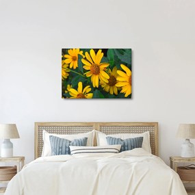 Tablou cu flori galbene (70x50 cm)