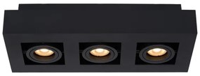 Spot LED Lucide 09119/16/30 XIRAX 3xGU10/5W/230V negru