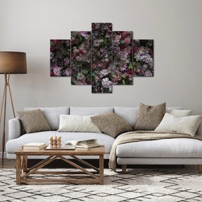 Tablou - Perete de flori (150x105 cm)