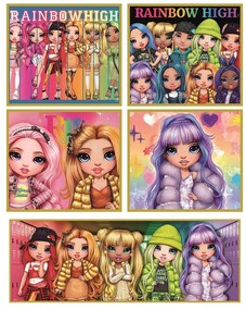 Rainbow High Personalities Puzzle 10 în 1 Clementoni