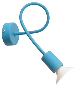 Corp de iluminat perete OXFORD 1xE27/15W/230V albastra