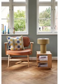 Măsuță auxiliară cu aspect de lemn de stejar 37x37 cm Merge – Hübsch