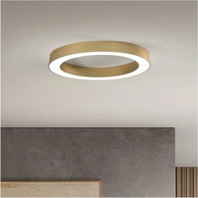 Ondaluce - Plafonieră LED dimabilă GLOBUS, 40W, 230V, Ø 60 cm, auriu